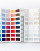 Grundrissplanung Haus Bunt Farben Karte Wandfarbe