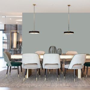 Little Greene Wandfarbe Bone China Blue 107 Blau Graue Wandfarbe Bone China Blue Edle Wandfarbe