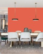 Little Greene Wandfarbe Orange Aurora 21 Orange Aurora Orange Wandfarbe Orange-Rot Wandfarbe