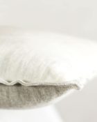 Designers Guild Kissen Brera Lino Natur Weiß Beige Leine Struktur Basiskissen