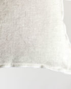 Designers Guild Kissen Brera Lino Natur Leine Weiß Beige Basiskissen