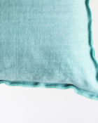 Designers Guild Kissen Brera Lino Pale Jade Mint-Blau Quadrat Leine Stoff