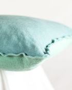 Designers Guild Kissen Brera Lino Pale Jade Mint-Blau Leine Stoff