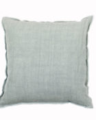 Designers Guild Kissen Brera Lino Grau-Mint Grau Leinen Basiskissen Cushion
