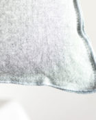 Designers Guild Kissen Brera Lino Grau-Mint Leinen Basiskissen Hellgrau