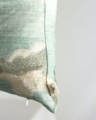 Designers Guild Kissen Dragonfly Blau-Türkis Libelle Blau Insekt Wolken Dekokissen