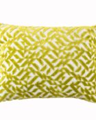 Designers Guild Kissen Dufrene Moss Grün geometrisches muster