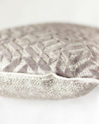 Designers Guild Kissen Dufrene Quartz Taupe Rechteck Muster