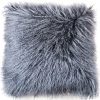 Fellkissen Lush Dunkelgrau