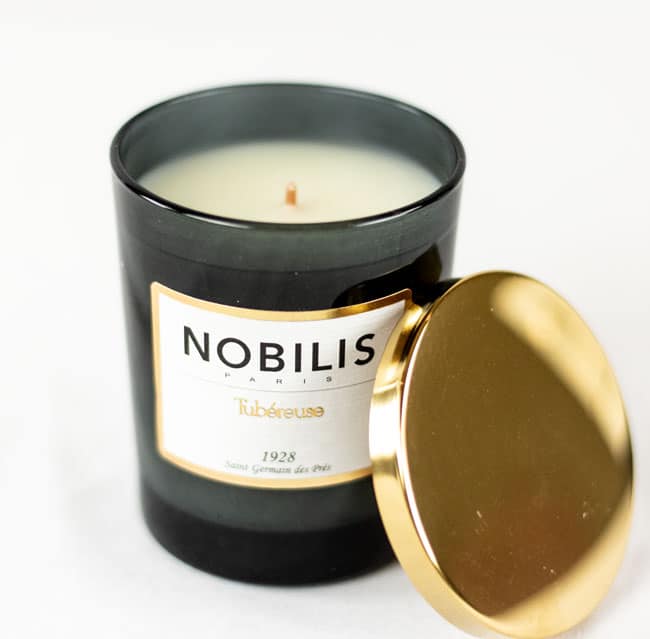 Nobilis Duftkerze Tubereuse Imperiale Moschus & Sandelholz Kerze Duft Candle Schwarz Gold