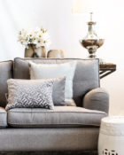 Kissen Vasen Wohnung Lampe Sofa