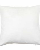 HOATÉ Kissen Ayumi Damask WeissQuadrat Basiskissen Viskose