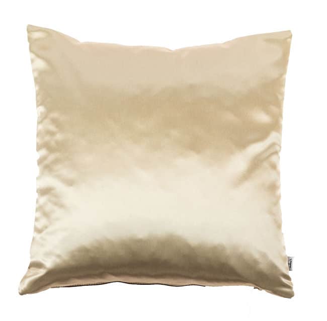 HOATÉ Kissen Bazett Satin Gold Glanz