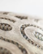 Designers Guild Kissen Latticino Natur Muster Samt Glanz Cushion