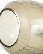 Grau Teelicht Vase Smokegrey