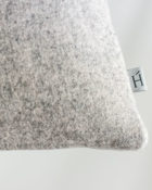 HOATÉ Kissen Melton Hellgrau