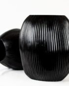 Guaxs Vase Nagaa Large Schwarz Black Deko Dekoration