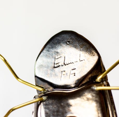 Mambo Deko-Figur Nashornkäfer Gold Messing Deko Dekoration Keramik