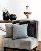 Kissen Sessel Lampe Wohnung Vasen