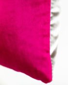 Designers Guild Kissen Trentino Magenta Pink Dekokissen Pink Samt Deko Cushion