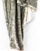 Nobilis Plaid Koala Grau Kunstfell Grau Felldecke Fell Weich