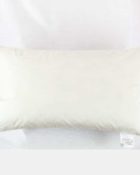 Kissenfüllung mit Federn 50x30 Rechteck weiss