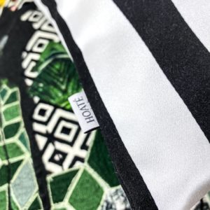 HOATÉ Kissen Cabanon gestreiftes Kissen Couchdeko Kissenguide mit Kissen dekorieren Kissen richtig arrangieren Dekokissen für Couch und Bett Sofa mit Kissen dekorieren