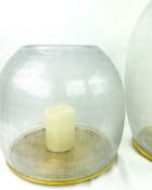 Guaxs Windlicht Gumba Lantern Glasvase hochwertiges Unikat