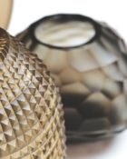 Guaxs Vase Smokegrey Design Vasen Glasvasen hochwertiges Unikat