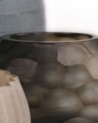 Guaxs Vase Indigo Smokegrey Design Vasen hochwertiges Unikat