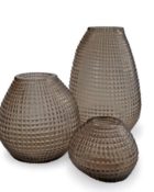 Guaxs Vase Otavalo Tall Small Round Glasvase Handgemacht hochwertige Unikate