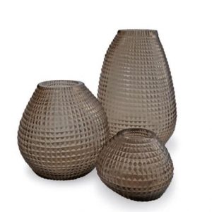 Guaxs Vase Otavalo Tall Small Round Glasvase Handgemacht hochwertige Unikate