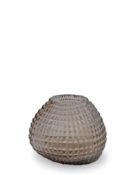 Guaxs Vase Otavalo Small Smokegrey Glasvase Vase Smokegrey hochwertiges Unikat