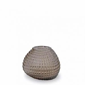 Guaxs Vase Otavalo Small Smokegrey Glasvase Vase Smokegrey hochwertiges Unikat