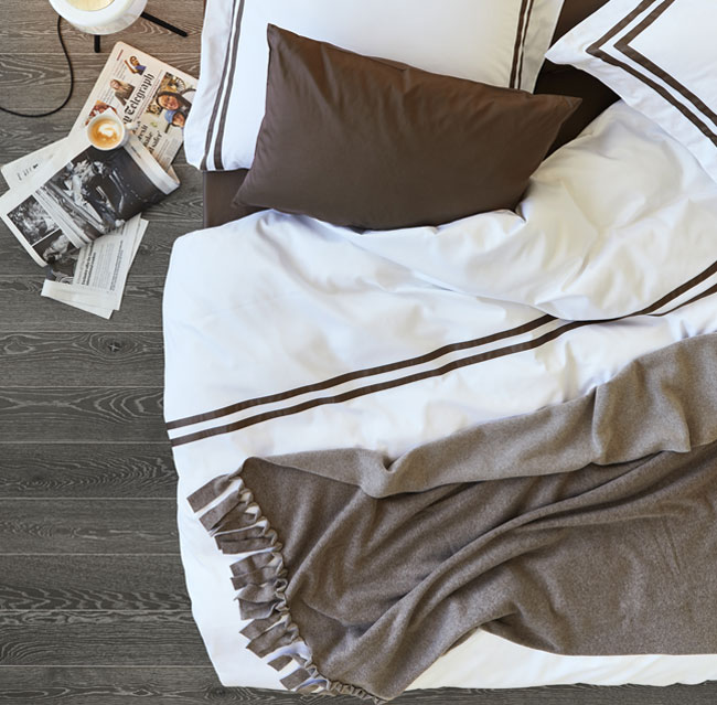 Luiz Loop Cookie Dough Decke Luiz Tagesdecke Loop Cookie Dough Fleecedecke Decke mit Fransen Taupe Überwurf Bett Couchdecke Taupe