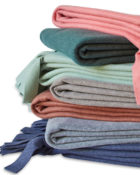 Tagesdecke Loop Decode by Luiz Fransendecke weich warm Fleecedecke