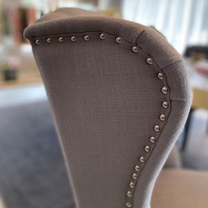 Richmond Interiors Stuhl Daisy grau Haken Esstisch Stuhl Essstuhl Esszimmerstuhl