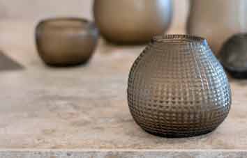 Guraxs Vase Otavalo smokegray Design Dekoration