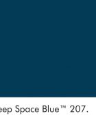 Little Greene Wandfarbe Deep Space Blue blau kalte Farbe hochwertige Farbe Schlafzimmer Wohnzimmer Esszimmer