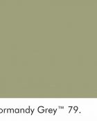 Little Greene Wandfarbe Normandy Gray grün grau kalte Farbe hochwertige Farbe Schlafzimmer Wohnzimmer Esszimmer