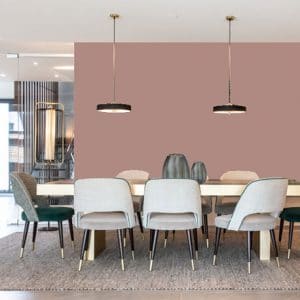 Little Greene Wandfarbe Blush 267 Wandfarbe Aubergine Wandfarbe intensiver Roséton Wandfarbe Rosé warm