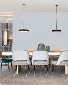 Little Greene Wandfarbe Gauze Dark 166 Hellblaue Wandfarbe intensiv Kühle Farbtöne Pastellblaue Wandfarbe