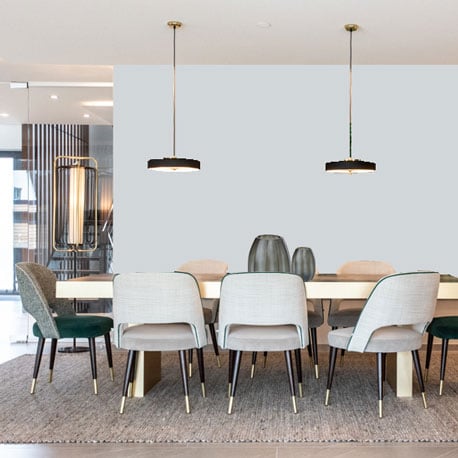 Little Greene Wandfarbe Gauze Deep 165 Edle Wandfarbe Erfrischend kühles Hellblau Wandfarbe Erfrischende Wandfarbe kühles Blau