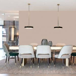 Little Greene Wandfarbe Light Peachblossom 3 Wandfarbe Light Peachblossom 3 Wandfarbe Alt-Rosé Wandfarbe Schlafzimmer