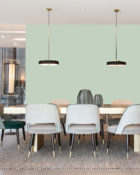 Little Greene Wandfarbe Salix 99 Mintgrüne Wandfarbe Wandfarbe Blau-Grün Wandfarbe für Bad