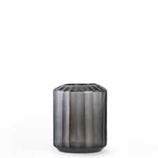 Guaxs Omar Small Indigo & Smokeygrey Guaxs Online Shop Guaxs Windlicht Guaxs Teelichthalter Smokeygrey Rauchglas