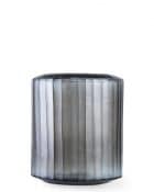 Guaxs Omar Medium Indigo & Smokeygrey Guaxs Online Shop Guaxs Windlicht Guaxs Vase Smokeygrey Rauchglas