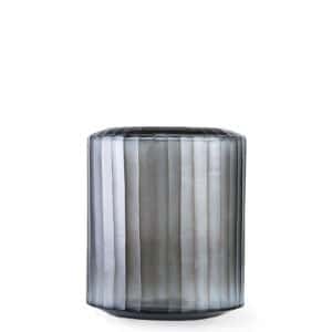 Guaxs Omar Medium Indigo & Smokeygrey Guaxs Online Shop Guaxs Windlicht Guaxs Vase Smokeygrey Rauchglas