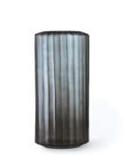 Guaxs Omar Tall Indigo & Smokeygrey Guaxs Online Shop Guaxs Vase Smokeygrey Glasvase Rauchglas