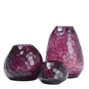 Guaxs Otavalo Amethyst Guaxs Online Shop Guaxs Teelichthalter Guaxs Glasvase Guaxs Windlicht Beerenton Dunkelrot Lila